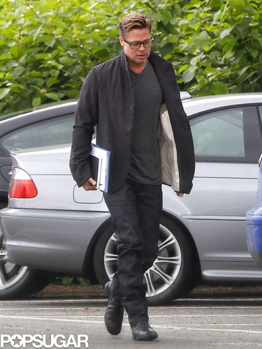 Brad Pitt Is Seriously Sexy With Short Hair! Brad Pitt Is Seriously Sexy With Short Hair!