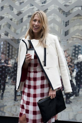 We can't decide what we love more — that jacket or that plaid.
We can't decide what we love more — that jacket or that plaid.