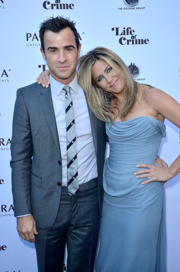 Jennifer Aniston and Justin Theroux attended a cocktail party for her new film Life of Crime in Toronto.
Jennifer Aniston and Justin Theroux attended a cocktail party for her new film Life of Crime in Toronto.