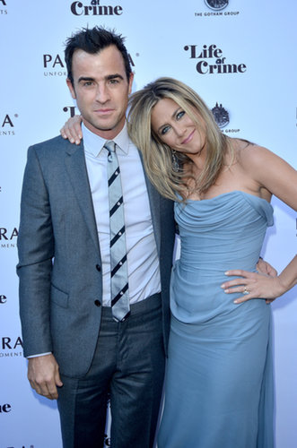 Jennifer Aniston and Justin Theroux attended a cocktail party for her new film Life of Crime in Toronto.
Jennifer Aniston and Justin Theroux attended a cocktail party for her new film Life of Crime in Toronto.