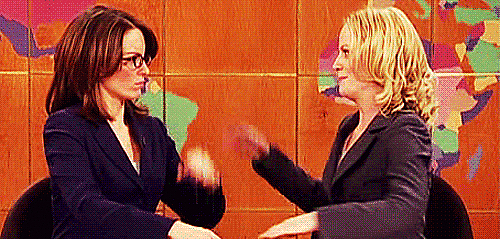 When they did the SNL "Weekend Update" together in 2005, hilarity ensued.
When they did the SNL "Weekend Update" together in 2005, hilarity ensued.