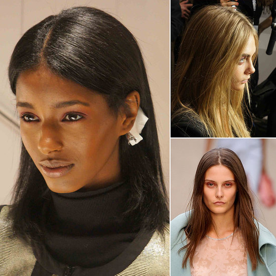Backstage Beauty at Burberry Prorsum Backstage Beauty at Burberry Prorsum