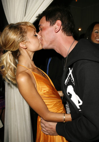 Nicole Richie and DJ AM (who was then her fiancé) packed on the PDA during his surprise birthday party in Las Vegas in April 2006.
Nicole Richie and DJ AM (who was then her fiancé) packed on the PDA during his surprise birthday party in Las Vegas in April 2006.