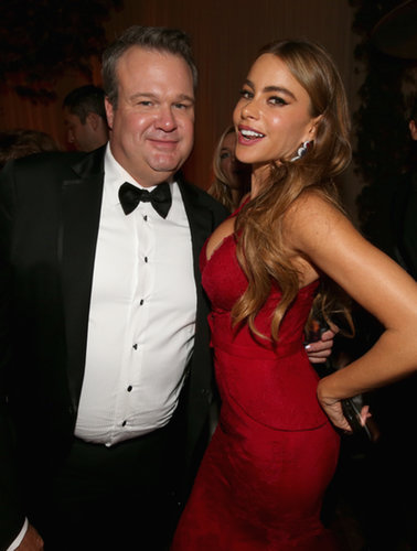 Sofia Vergara mingled with Eric Stonestreet at the Fox afterpaty.
Sofia Vergara mingled with Eric Stonestreet at the Fox afterpaty.
