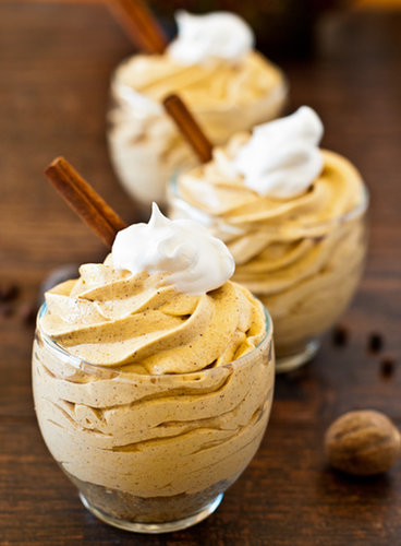No-Bake Mini Pumpkin Cheesecakes No-Bake Mini Pumpkin Cheesecakes
