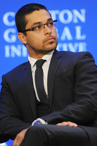 Wilmer Valderrama also attended the Clinton Global Initiative in New York.
Wilmer Valderrama also attended the Clinton Global Initiative in New York.