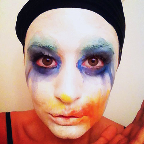Lady Gaga's "Applause" Makeup in Under 10 Minutes Lady Gaga's "Applause" Makeup in Under 10 Minutes