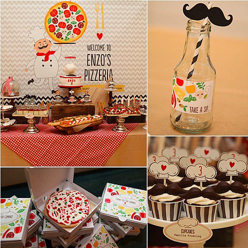 A Pizza-Themed Party A Pizza-Themed Party