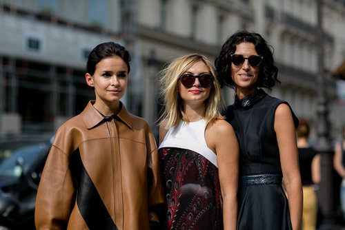 The faces of Fashion Week.
The faces of Fashion Week.