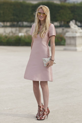 A demure day dress and not-so-demure heels.
A demure day dress and not-so-demure heels.