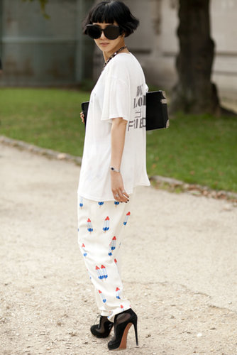 Pants that pop.
Pants that pop.