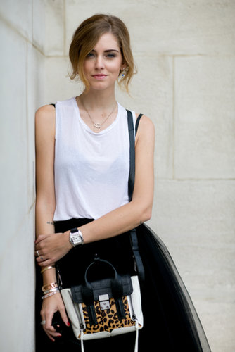 Chiara Ferragni showed off a leopard-print Pashli.
Chiara Ferragni showed off a leopard-print Pashli.