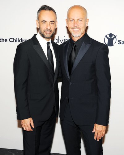 Francisco Costa and Italo Zucchelli represented Calvin Klein at the label's first Save the Children Benefit.
Francisco Costa and Italo Zucchelli represented Calvin Klein at the label's first Save the Children Benefit.
