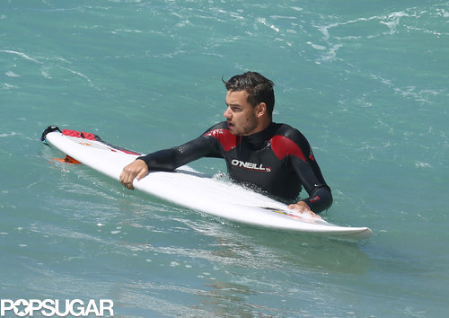 One Direction's Liam and Louis Get In Some Guy Time on the Waves One Direction's Liam and Louis Get In Some Guy Time on the Waves