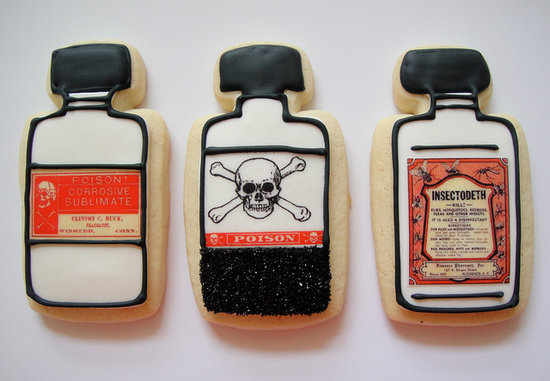 Potion Bottle Cookies Potion Bottle Cookies