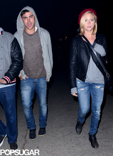 Zac Efron Reconnects With Old Friend Brittany Snow Postrehab Zac Efron Reconnects With Old Friend Brittany Snow Postrehab