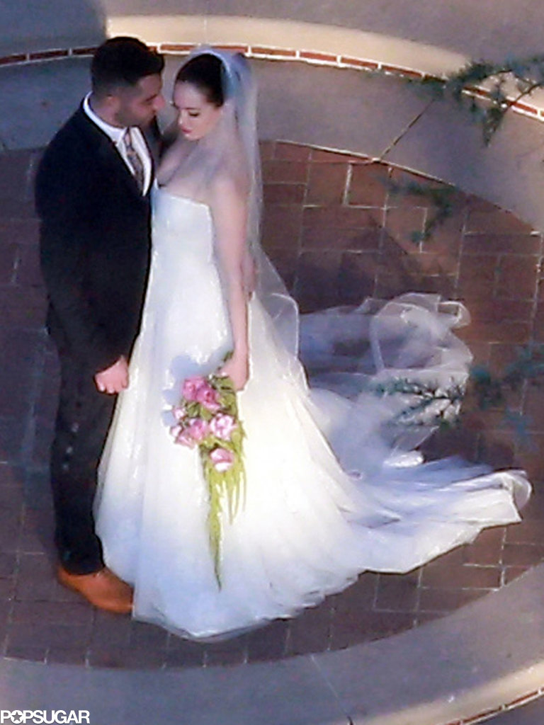 Rose McGowan got married in LA on Saturday. Rose McGowan got married in LA on Saturday.
