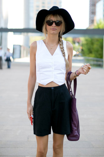 Bring a braid into the mix for a casual look.
Bring a braid into the mix for a casual look.