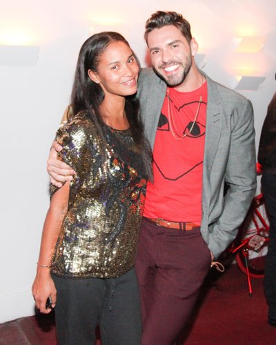A sparkling Joy Bryant helped Lorenzo Martone kick off LA's Martone Cycling.
A sparkling Joy Bryant helped Lorenzo Martone kick off LA's Martone Cycling.