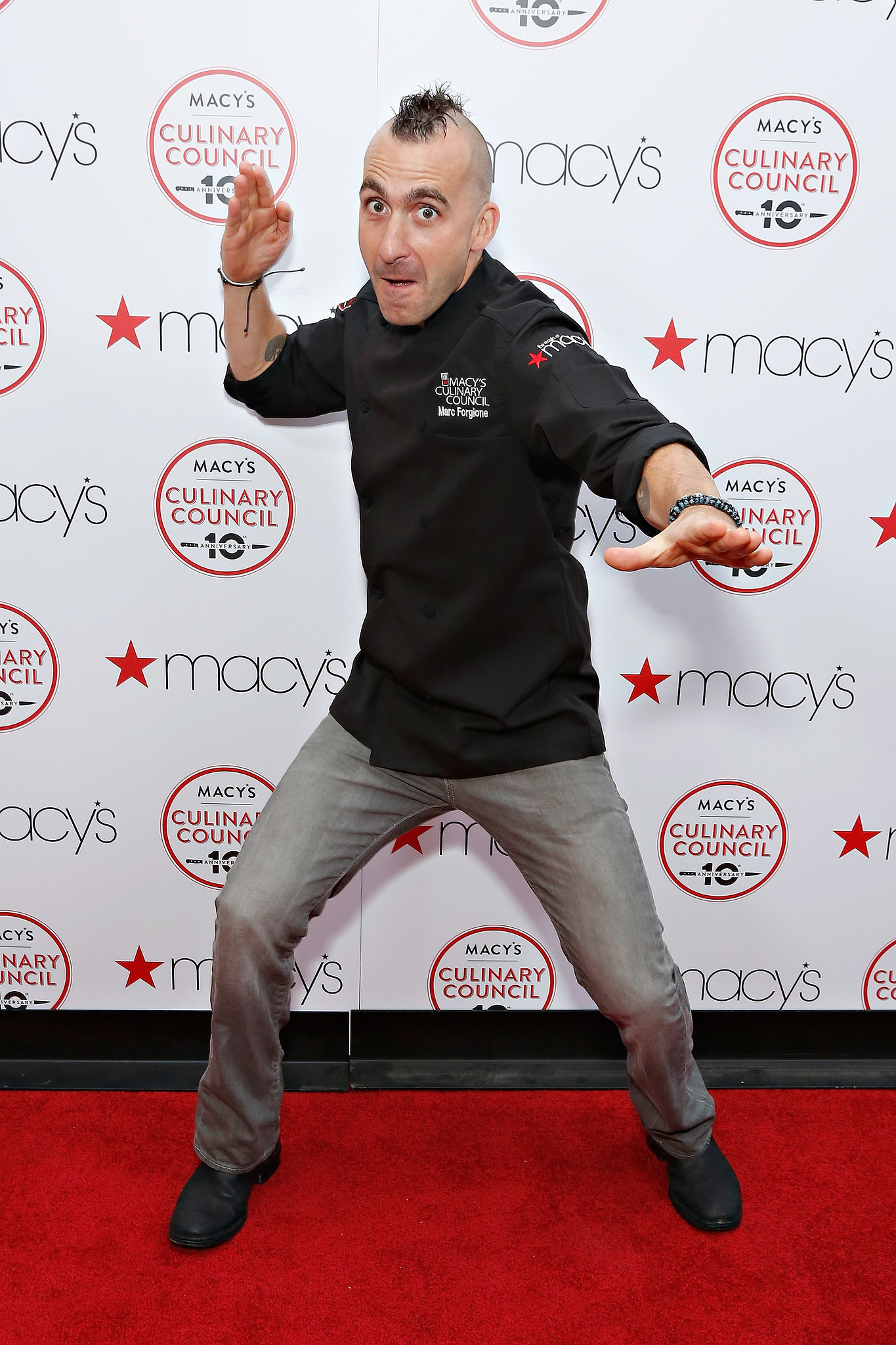 Iron Chef Marc busted his best chairman chop at the 10th