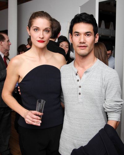 Kate Wendelborn and Joseph Altuzarra joined The Line to celebrate the launch of The Apartment.
Kate Wendelborn and Joseph Altuzarra joined The Line to celebrate the launch of The Apartment.