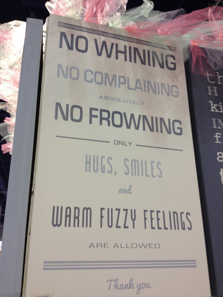 We can agree with this sign from 12 Timbers.
