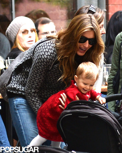 Gisele Bündchen Could Not Have a More Adorable Lunch Date Gisele Bündchen Could Not Have a More Adorable Lunch Date