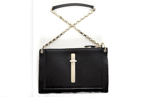 Attraction Patent Shoulder Bag in Black ($1,795)
Photo courtesy of Tamara Mellon
Attraction Patent Shoulder Bag in Black ($1,795)
Photo courtesy of Tamara Mellon