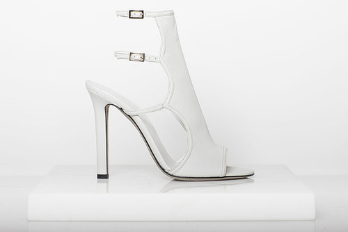 Bad Girl Nappa Open Toe Bootie in Cream ($750)
Photo courtesy of Tamara Mellon
Bad Girl Nappa Open Toe Bootie in Cream ($750)
Photo courtesy of Tamara Mellon