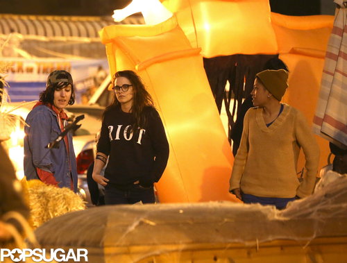 Kristen Stewart Gets Into the Halloween Spirit Kristen Stewart Gets Into the Halloween Spirit
