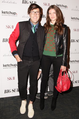 At the Big Sur screening, Andrew Bevan and Michelle Ouellet brightened up the carpet with bold red accents.
At the Big Sur screening, Andrew Bevan and Michelle Ouellet brightened up the carpet with bold red accents.