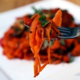 Paleo Pasta Recipe: Carrot Fettuccine Paleo Pasta Recipe: Carrot Fettuccine