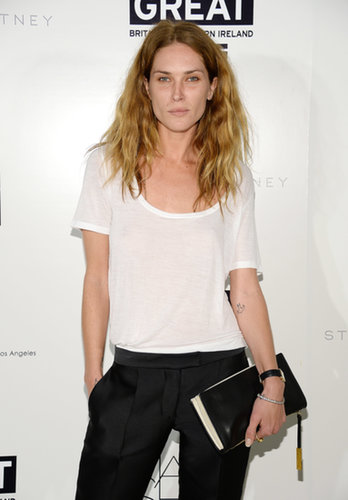 Erin Wasson joined Stella McCartney for the designer's annual Autumn event.
Erin Wasson joined Stella McCartney for the designer's annual Autumn event.