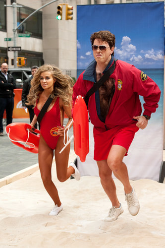 David Hasselhoff
Willie Geist and Carmen Electra teamed up for Baywatch costumes.
David Hasselhoff
Willie Geist and Carmen Electra teamed up for Baywatch costumes.