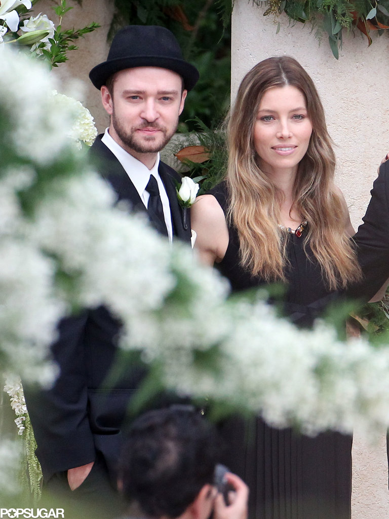 Justin Timberlake and Jessica Biel attended Chris Kirkpatrick's November 2013 wedding in Orlando, FL.
Justin Timberlake and Jessica Biel attended Chris Kirkpatrick's November 2013 wedding in Orlando, FL.