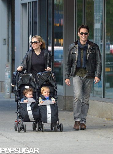 Anna Paquin and Stephen Moyer took their twins, Poppy and Charlie, out for a Sunday stroll in NYC.
Anna Paquin and Stephen Moyer took their twins, Poppy and Charlie, out for a Sunday stroll in NYC.