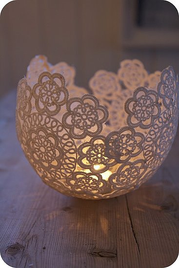 Sweet Doily Votive Sweet Doily Votive