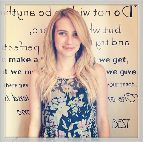 When she went blonde earlier this year, Emma Roberts took to Instagram to share the news.
Source: Instagram user emmaroberts6
When she went blonde earlier this year, Emma Roberts took to Instagram to share the news.
Source: Instagram user emmaroberts6