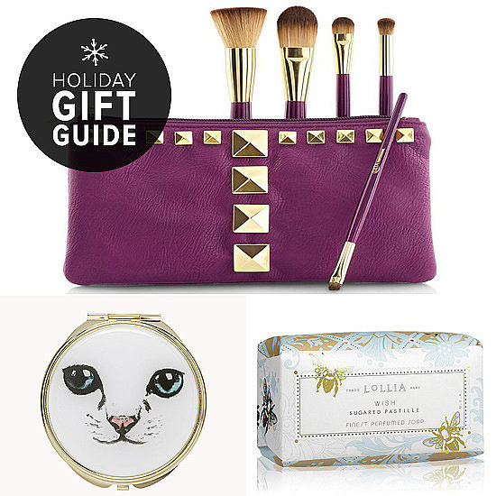 Coming up with something for a gift exchange can be stressful. You don't want to spend too lavishly, but you also definitely don't want to give a lame present. That's why POPSUGAR Beauty's 10 finds are all great options. They look more extravagant than they are, they're just the right size to go under a tree, in a locker, or atop a desk, and they're all between $4 and $31.
Coming up with something for a gift exchange can be stressful. You don't want to spend too lavishly, but you also definitely don't want to give a lame present. That's why POPSUGAR Beauty's 10 finds are all great options. They look more extravagant than they are, they're just the right size to go under a tree, in a locker, or atop a desk, and they're all between $4 and $31.