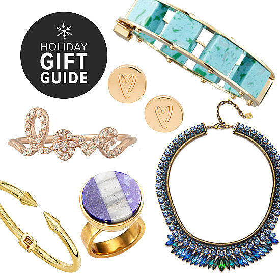 As one of the most popular gifts to give and get, jewelry has a special spot in the heart of holiday shoppers. Whether you're out searching for someone or crafting your own wish list, POPSUGAR Fashion is helping you weed through the field by selecting our favorite bits and baubles. Click through to find the prettiest necklaces, earrings, rings, and more, all broken down by budget.
As one of the most popular gifts to give and get, jewelry has a special spot in the heart of holiday shoppers. Whether you're out searching for someone or crafting your own wish list, POPSUGAR Fashion is helping you weed through the field by selecting our favorite bits and baubles. Click through to find the prettiest necklaces, earrings, rings, and more, all broken down by budget.