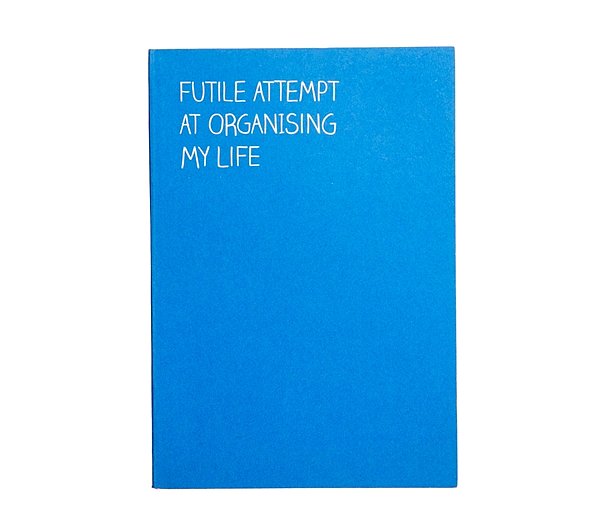 Little notebooks are an easy, well-received gift, and this one is especially cute with its cheeky cover. We may not all be organizational all-stars, but with a new year around the corner, many people have designs on getting that in check. Why not start with this Futile Attempts at Organising My Life notebook ($12)?
— Molly Goodson, VP of content
Little notebooks are an easy, well-received gift, and this one is especially cute with its cheeky cover. We may not all be organizational all-stars, but with a new year around the corner, many people have designs on getting that in check. Why not start with this Futile Attempts at Organising My Life notebook ($12)?
— Molly Goodson, VP of content