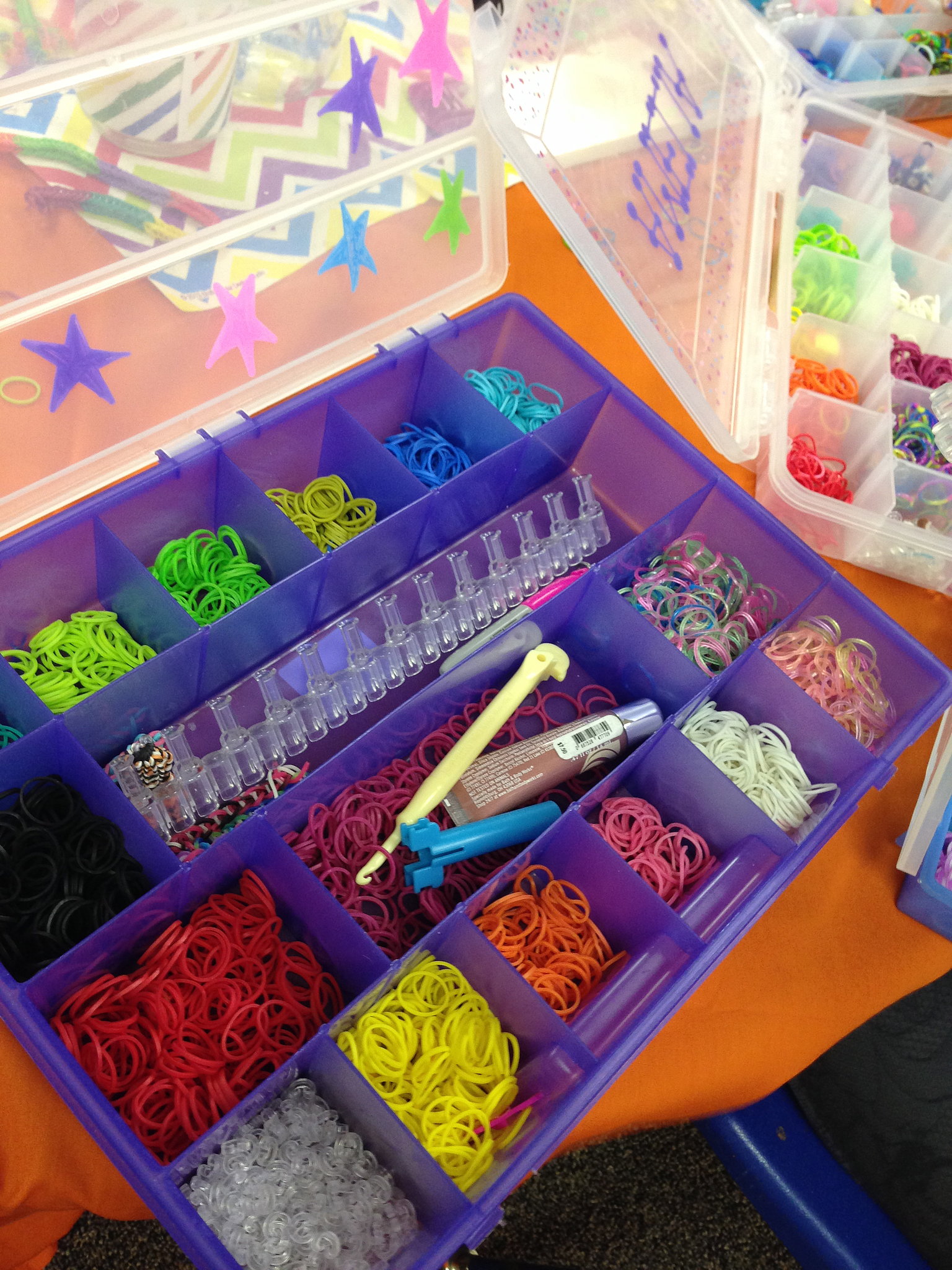 Loom Kit A Colorful, Crafty Rainbow Loom Birthday Party POPSUGAR Moms