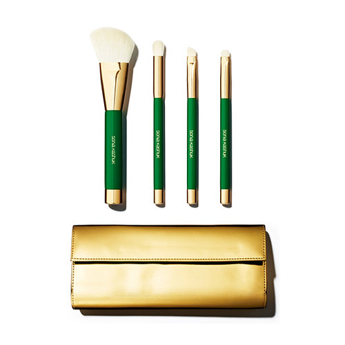 Pamper that woman you know who doesn't give herself a break with a Sonia Kashuk Limited Edition Classic Chic Brush Set ($22), which includes four essential brushes and a cute gold carrier to put them in.
Pamper that woman you know who doesn't give herself a break with a Sonia Kashuk Limited Edition Classic Chic Brush Set ($22), which includes four essential brushes and a cute gold carrier to put them in.