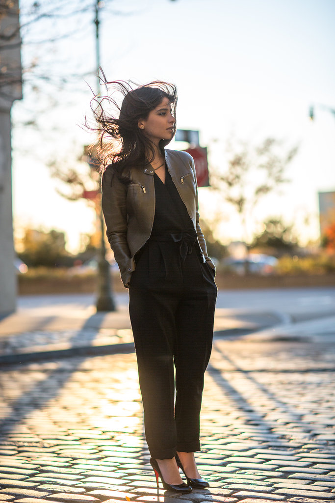 Play the part of city sophisticate in a posh leather jacket and pumps.
Source: Le 21ème | Adam Katz Sinding
Play the part of city sophisticate in a posh leather jacket and pumps.
Source: Le 21ème | Adam Katz Sinding