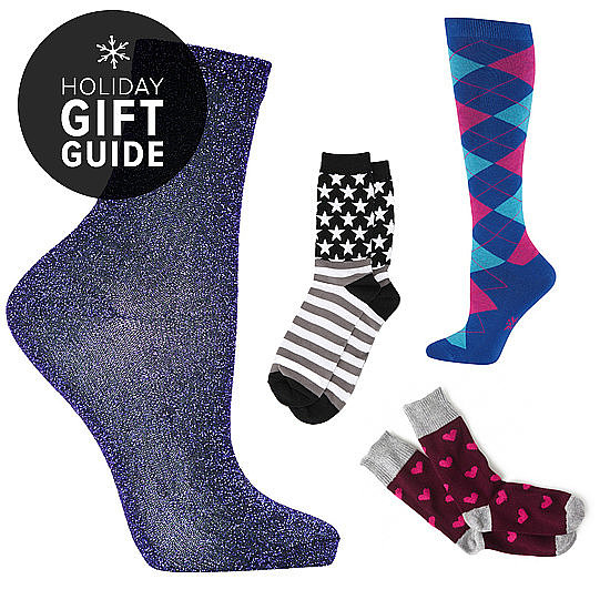 Believe it or not, it's perfectly acceptable to give someone a pair of socks for Christmas. All you have to do is make sure that the pair is perfectly suited to the personality of the recipient, and the rest is as easy as finding the wrapping paper. From the seriously luxurious, hand-knitted options to ones that look like your toes are having a party, these sock options should have you feeling great about investing in them for the holidays.
Believe it or not, it's perfectly acceptable to give someone a pair of socks for Christmas. All you have to do is make sure that the pair is perfectly suited to the personality of the recipient, and the rest is as easy as finding the wrapping paper. From the seriously luxurious, hand-knitted options to ones that look like your toes are having a party, these sock options should have you feeling great about investing in them for the holidays.
