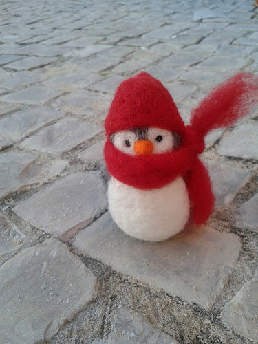 Miritilio Needle Felted Penguin ($21)
Miritilio Needle Felted Penguin ($21)