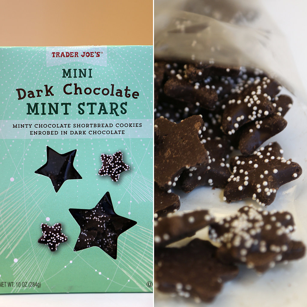 Trader Joe's Mini Dark Chocolate Mint Stars Trader Joe's Mini Dark Chocolate Mint Stars