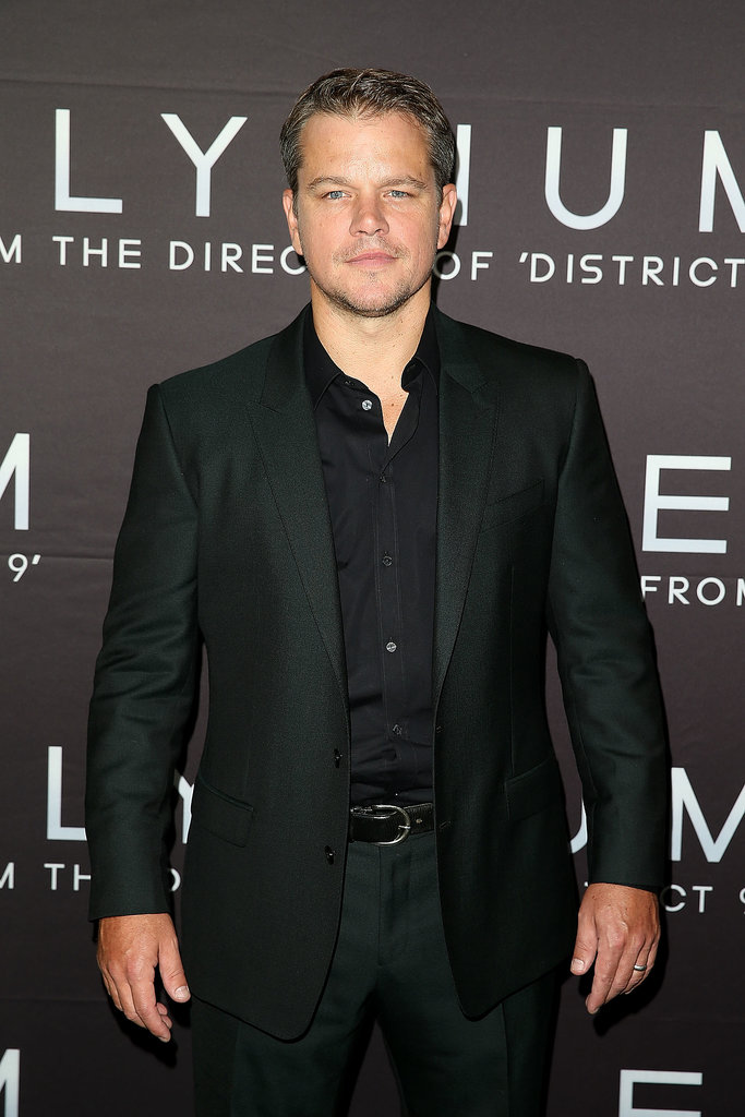Matt Damon was introduced to marijuana in a safe environment. "The first time I smoked was at home with my mother and stepfather," he said during an interview on BBC's Johnny Vaughan Tonight. "They were like, 'If you are going to do this, we'd rather you did this with us.'"
Matt Damon was introduced to marijuana in a safe environment. "The first time I smoked was at home with my mother and stepfather," he said during an interview on BBC's Johnny Vaughan Tonight. "They were like, 'If you are going to do this, we'd rather you did this with us.'"