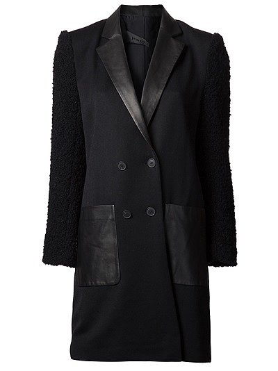 As much as I'd like to, I can't rock my North Face puffer every time I exit a building. For the moments I need to "bring it" in the outerwear department, no matter the temperature, this Jenni Kayne long double-breasted coat ($895), with its lambskin notched lapel and lushly textured sleeves, will serve as the statement piece I need.
— Kate Schweitzer, editor
As much as I'd like to, I can't rock my North Face puffer every time I exit a building. For the moments I need to "bring it" in the outerwear department, no matter the temperature, this Jenni Kayne long double-breasted coat ($895), with its lambskin notched lapel and lushly textured sleeves, will serve as the statement piece I need.
— Kate Schweitzer, editor