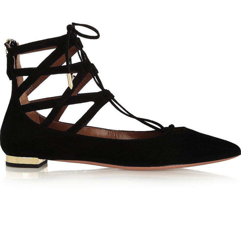 Having just won the Footwear News Award for emerging designer, Aquazzura is on a hot streak. So what better time to snap up a pair of on-trend flats ($650) from the young designer? I love that these are dressy yet comfortable to walk in. I think Olivia Palermo would approve.
— Melissa Liebling-Goldberg, fashion and beauty director
Having just won the Footwear News Award for emerging designer, Aquazzura is on a hot streak. So what better time to snap up a pair of on-trend flats ($650) from the young designer? I love that these are dressy yet comfortable to walk in. I think Olivia Palermo would approve.
— Melissa Liebling-Goldberg, fashion and beauty director